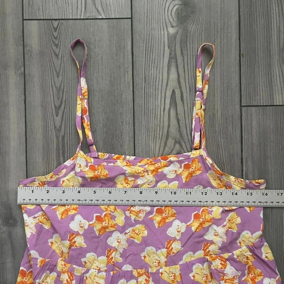 BP. Women's Tunic Blouse Top Size S Multicolor Floral 100% Viscose Sleeveless - Picture 5 of 8